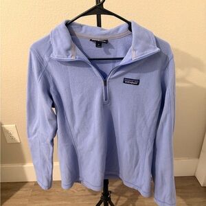 Patagonia Pale Blue Fleece Half-Zip Pullover